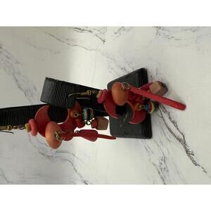 Eclectic Boho Statement Earrings Colorful & Fun!